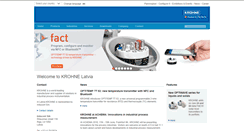 Desktop Screenshot of lv.krohne.com