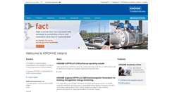 Desktop Screenshot of ie.krohne.com